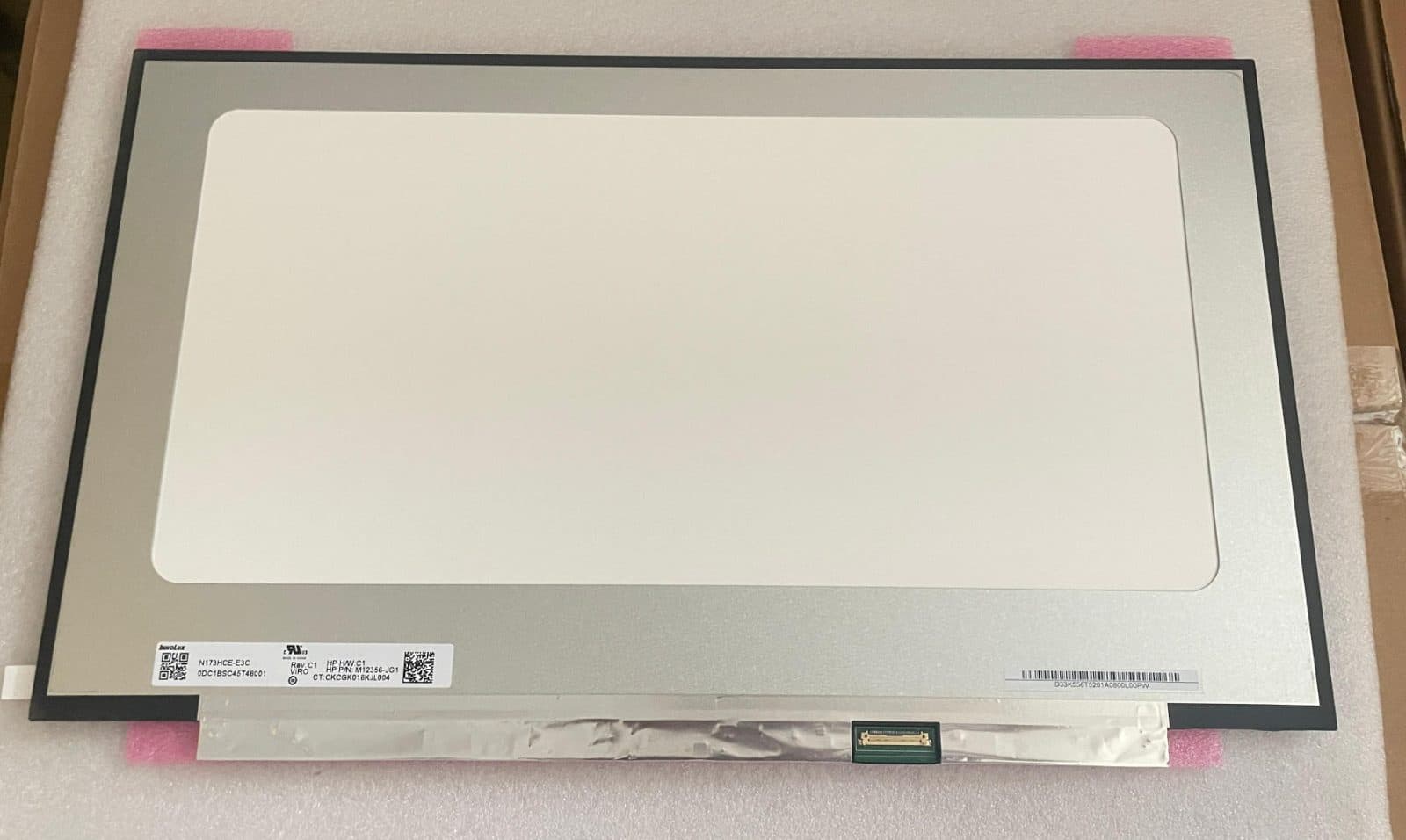 887 pcs of Original A- Grade Innolux N173HCE-E3C Laptop LCD Screen